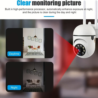 Outdoor WiFi Security Camera 4 Pack 1080P 5GHz - 360° Panorama PTZ, Smart PIR Motion Detection, Color Night Vision, Two-Way Audio, IP54, App Remote View for Home Indoor & Outdoor Surveillance