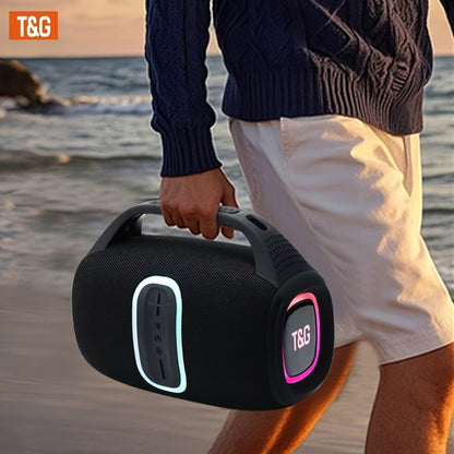 Portable Bluetooth Speaker TG674 with 30W Output, IPX4, 3600mAh Battery, TWS, Subwoofer and Handle