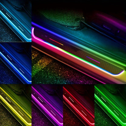 LED Door Threshold Welcome Light 4 Pack Wireless - Auto Motion Sensor, 7 Preset Colors, No Wiring