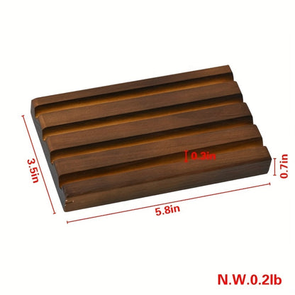 Four-Row Walnut-Color Wooden Coin Display Rack for Challenge Coins and Commemorative Tokens
