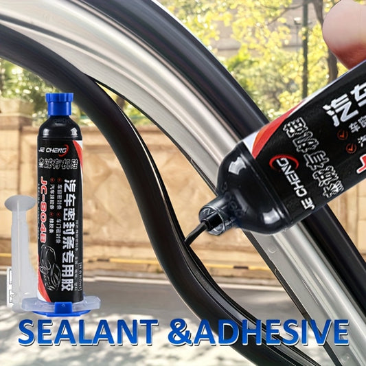 Automotive Black Rubber Sealant 55g - Heavy Duty Adhesive for Tyre Sealing, Plastic & Metal Repair, Cars, Trucks, Motorcycles & Bikes