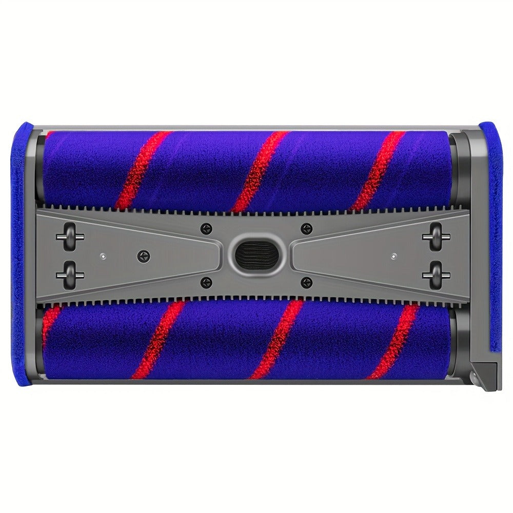Dyson Replacement Brush Head Double Roller Compatible with V7 V8 V10 V11 V15 360° Swivel Hard Floor Vacuum Cleaner Attachment