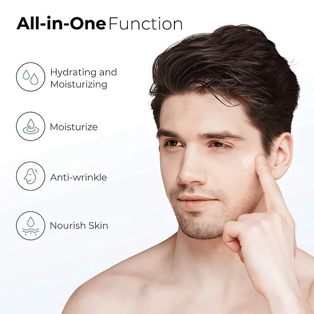 Face Cream 7-in-1 Collagen and Hyaluronic Acid Formula with Lightweight, Fast-Absorbing Texture