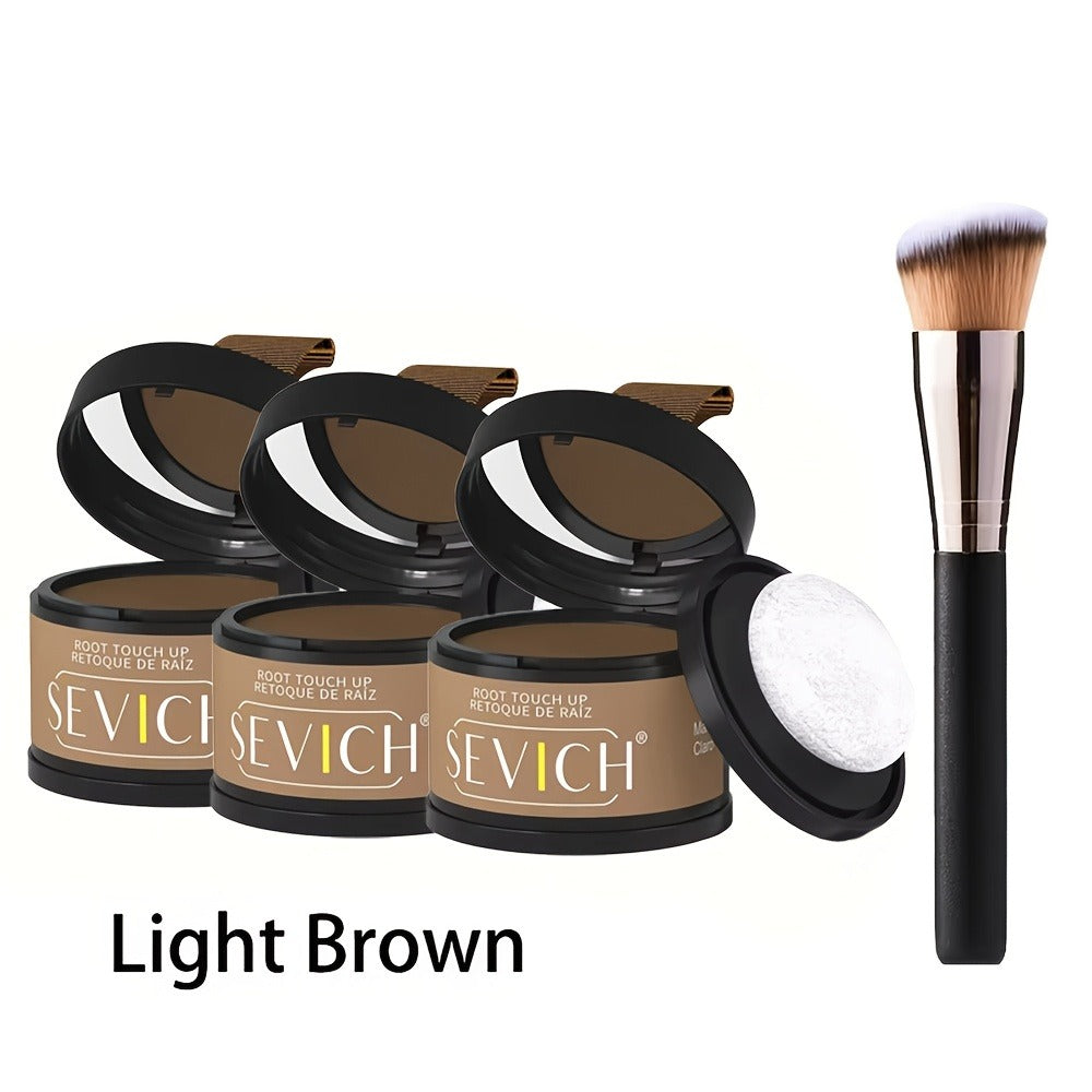 4 g Hairline Concealer Powder with Precision Brush in 19 Source-Labeled Shade Options for Daily Use