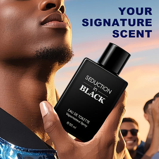 Woody Cologne for Men Long Lasting Eau de Toilette 50ml Propylene-Free Masculine EDT Spray Sensitive Skin Safe Daily Dates Gym Travel Office Birthday Father's Day Gift for Him