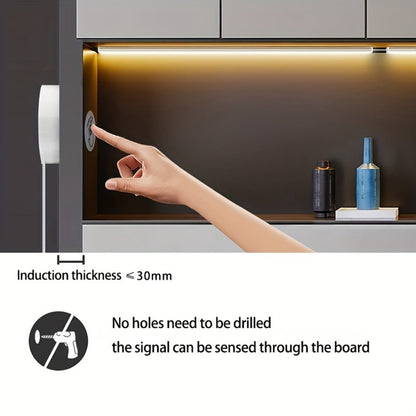 Hidden Touch Sensor LED Dimmer Switch DC 5-24V, Capacitive Touch Dimming Switch for LED Light Strip