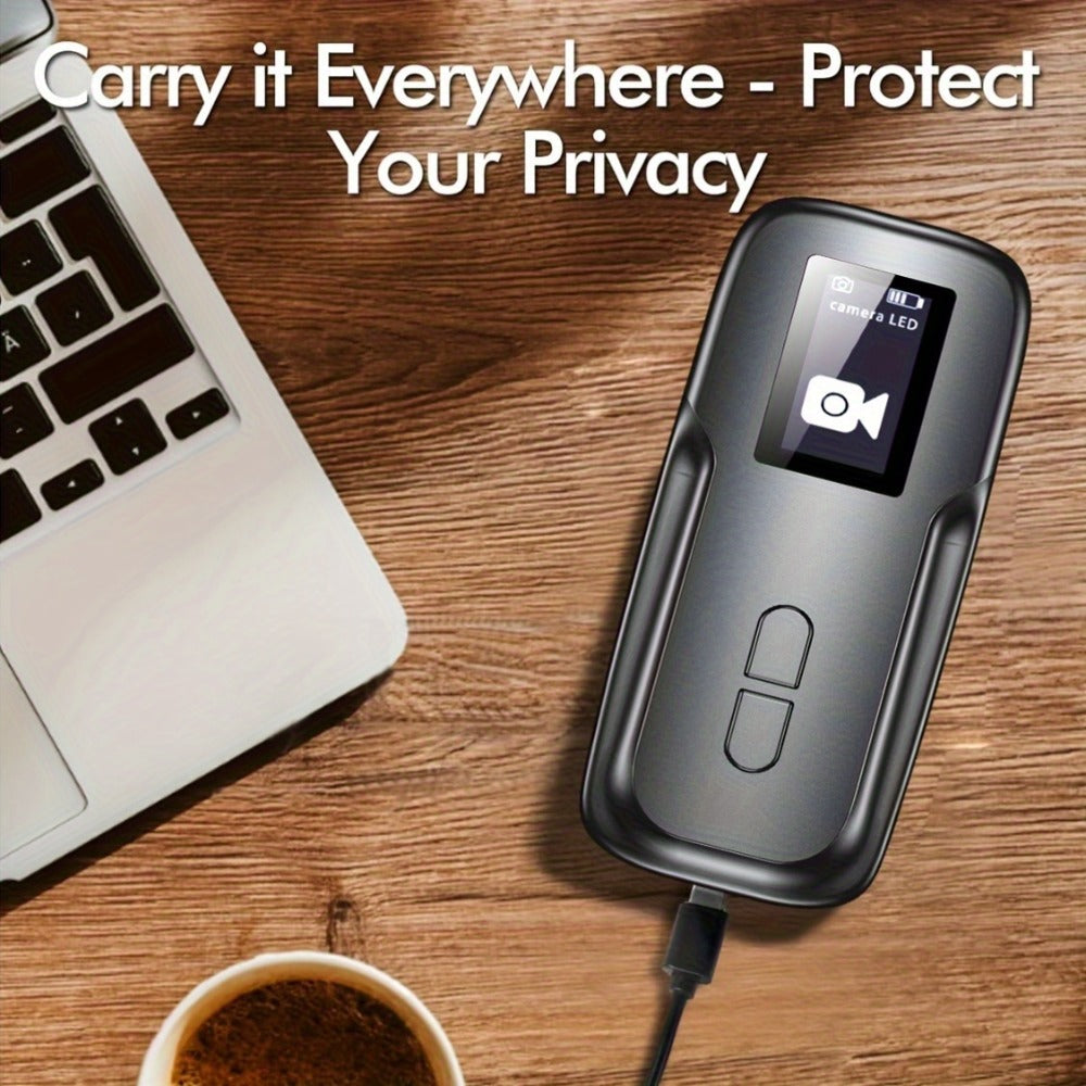 Hidden Camera Detector with OLED Screen – RF Signal & Infrared Anti-Spy Bug Detector, GPS Tracker Finder, Anti-Eavesdropping Scanner for Travel, Hotel, Airbnb, Office & Car Security