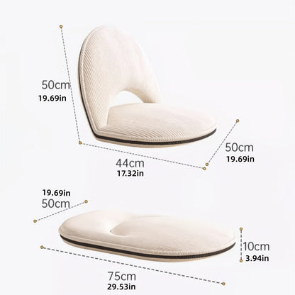 Foldable Floor Chair for Comfortable Everyday Seating in Living Room detail image - detail view 11