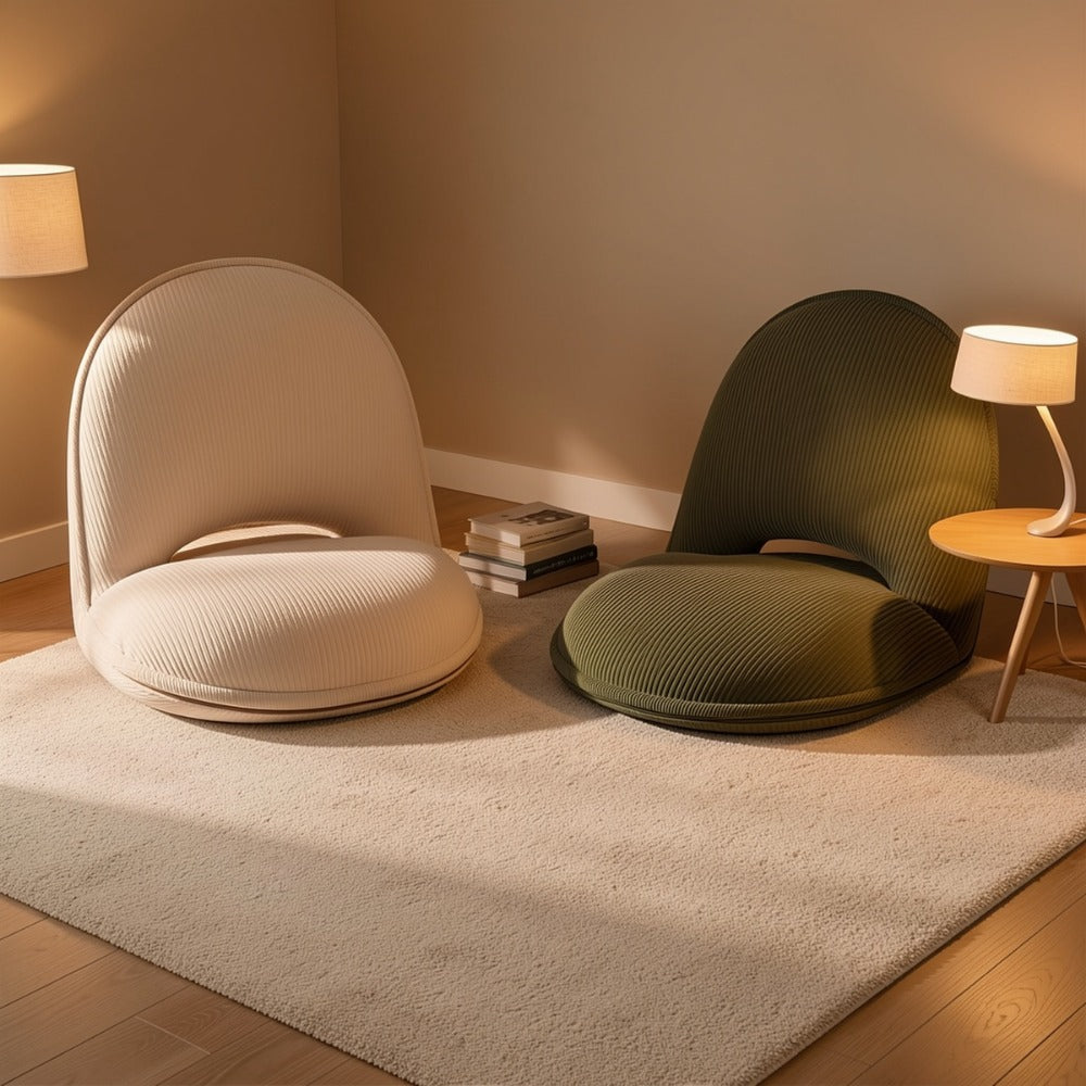Foldable Floor Chair for Comfortable Everyday Seating in Living Room detail image - detail view 8