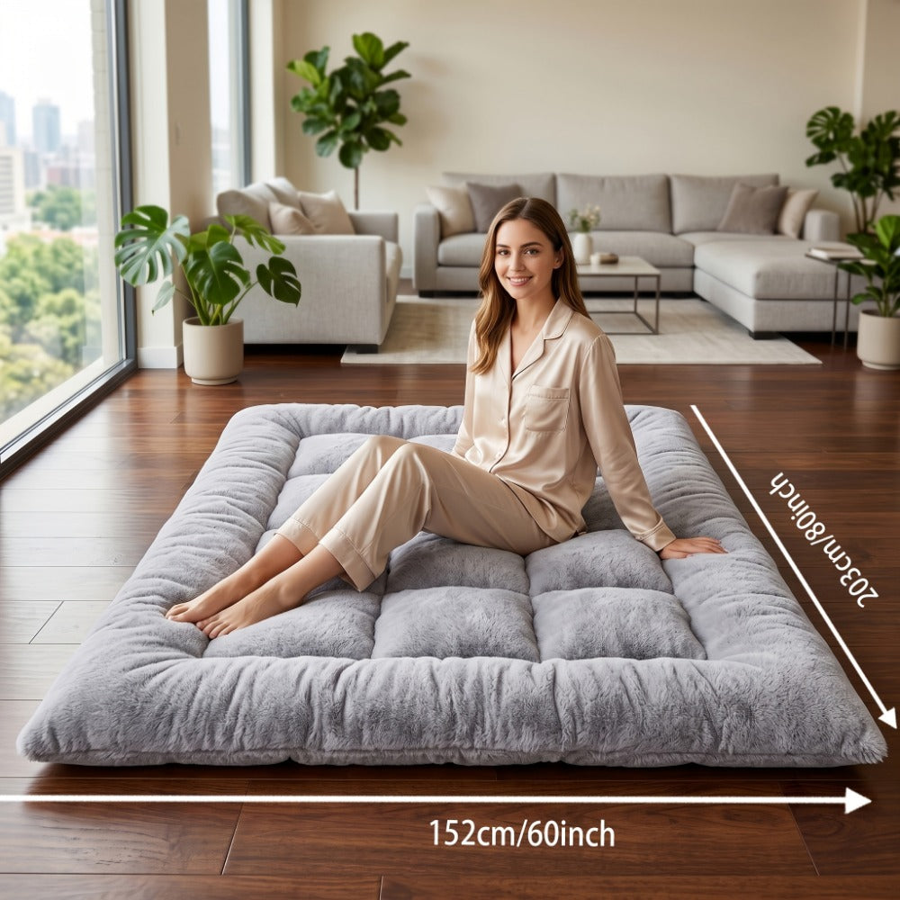 Foldable Floor Mattress, Foldable Sleeping Mat for Bedroom Comfort and Support detail image - detail view 7
