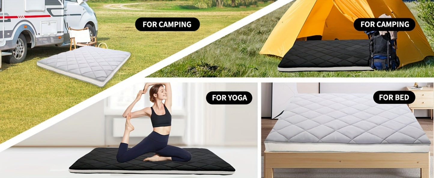 Foldable Floor Mattress, Portable Guest Bed for Bedroom Comfort and Support detail image - detail view 15