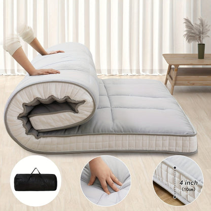 Floor Mattress, Foldable Portable Memory Foam Roll-Up Sleeping Mat with Carrying Bag & shown in the main product view