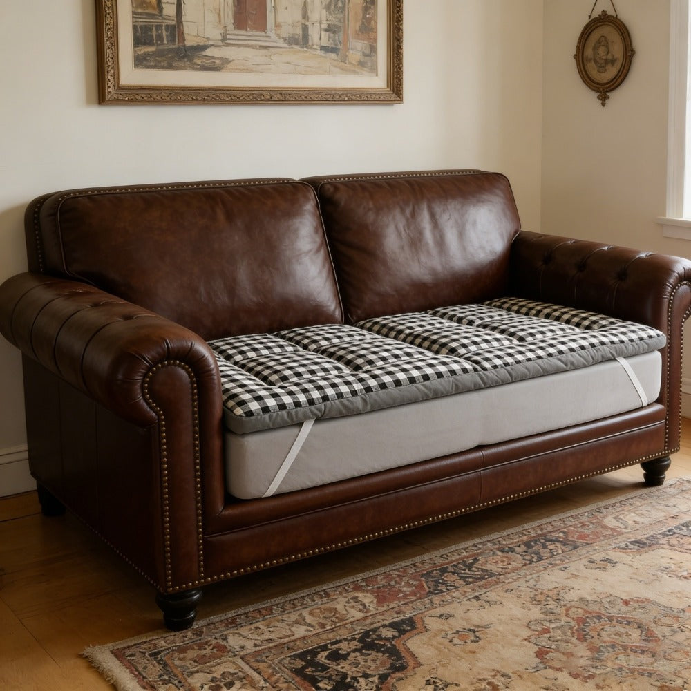 Foldable Floor Mattress with Washable Cover, Japanese Futon Mat for Bedroom detail image - detail view 12