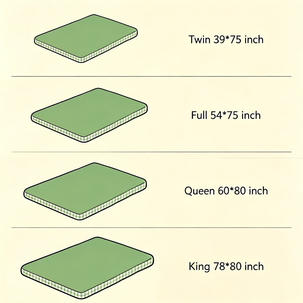 Foldable Floor Mattress with Washable Cover, Japanese Futon Mat for Bedroom detail image - detail view 4