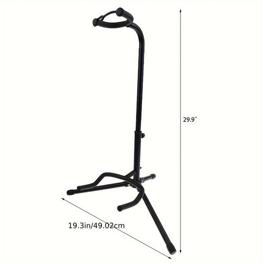 Foldable Guitar Stand for Acoustic Electric Guitar, Bass and Ukulele detail image