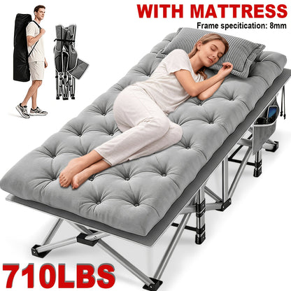 Camping Bed shown in the 710 lbs - Gray ● option