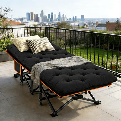Foldable Heavy-Duty Camping Bed with Tool-Free Assembly for Bedroom detail image - detail view 10