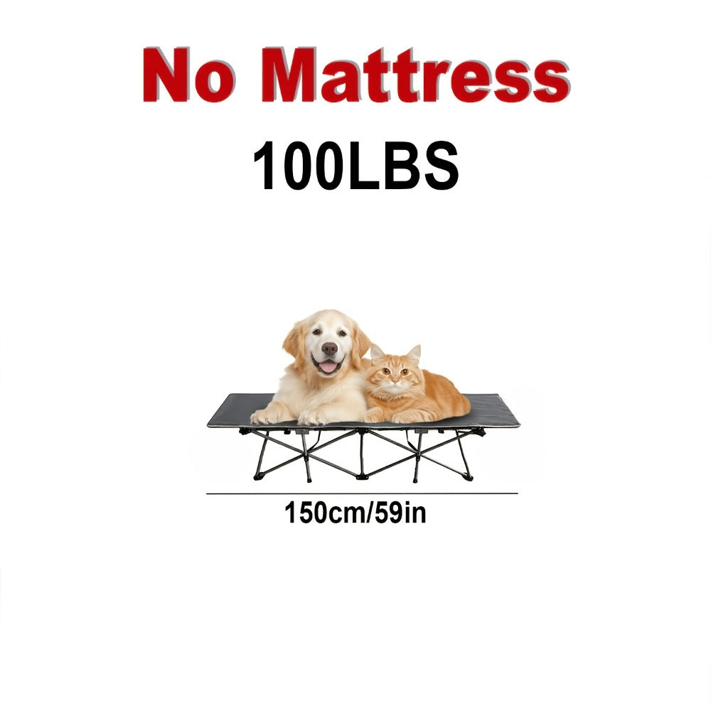 Foldable Heavy-Duty Camping Bed with Tool-Free Assembly for Bedroom detail image - detail view 11