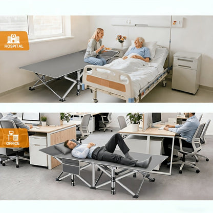 Foldable Heavy-Duty Camping Bed with Tool-Free Assembly for Bedroom detail image - detail view 22