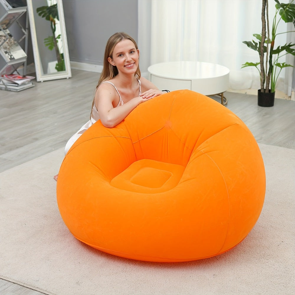 Foldable Inflatable Chair with Tool-Free Assembly for Living Room detail image - detail view 15