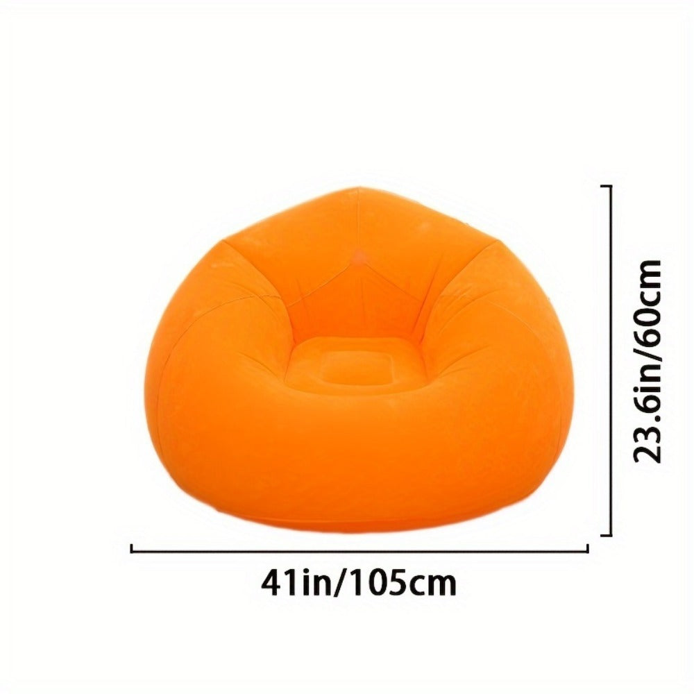 Foldable Inflatable Chair with Tool-Free Assembly for Living Room detail image - detail view 4