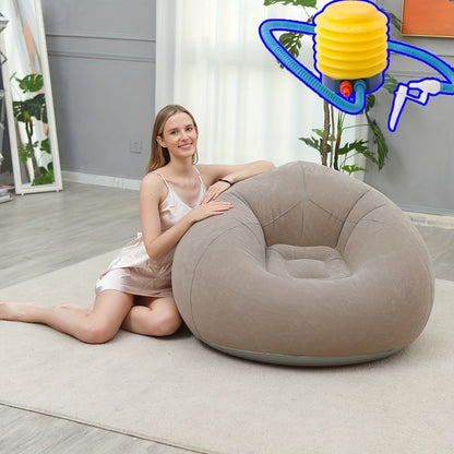 Foldable Inflatable Chair with Tool-Free Assembly for Living Room detail image - detail view 6