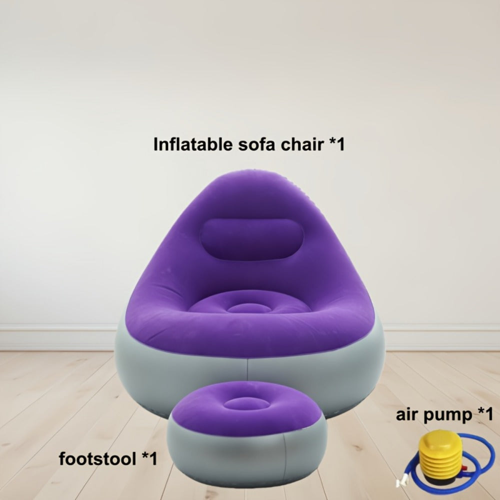 Foldable Inflatable Furniture with Multiple Color Options for Bedroom detail image - detail view 3