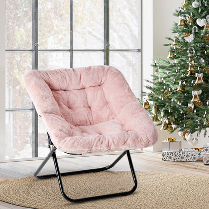 Foldable Lounge Chair with Multiple Color Options for Bedroom detail image - detail view 14