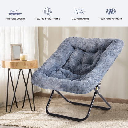 Foldable Lounge Chair with Multiple Color Options for Bedroom detail image - detail view 17