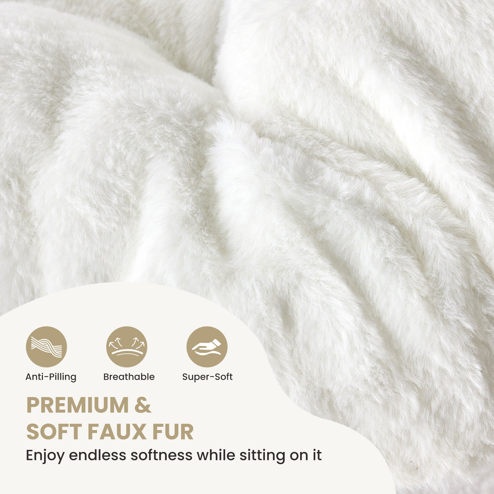 Foldable Lounge Chair with Multiple Color Options for Bedroom detail image - detail view 3
