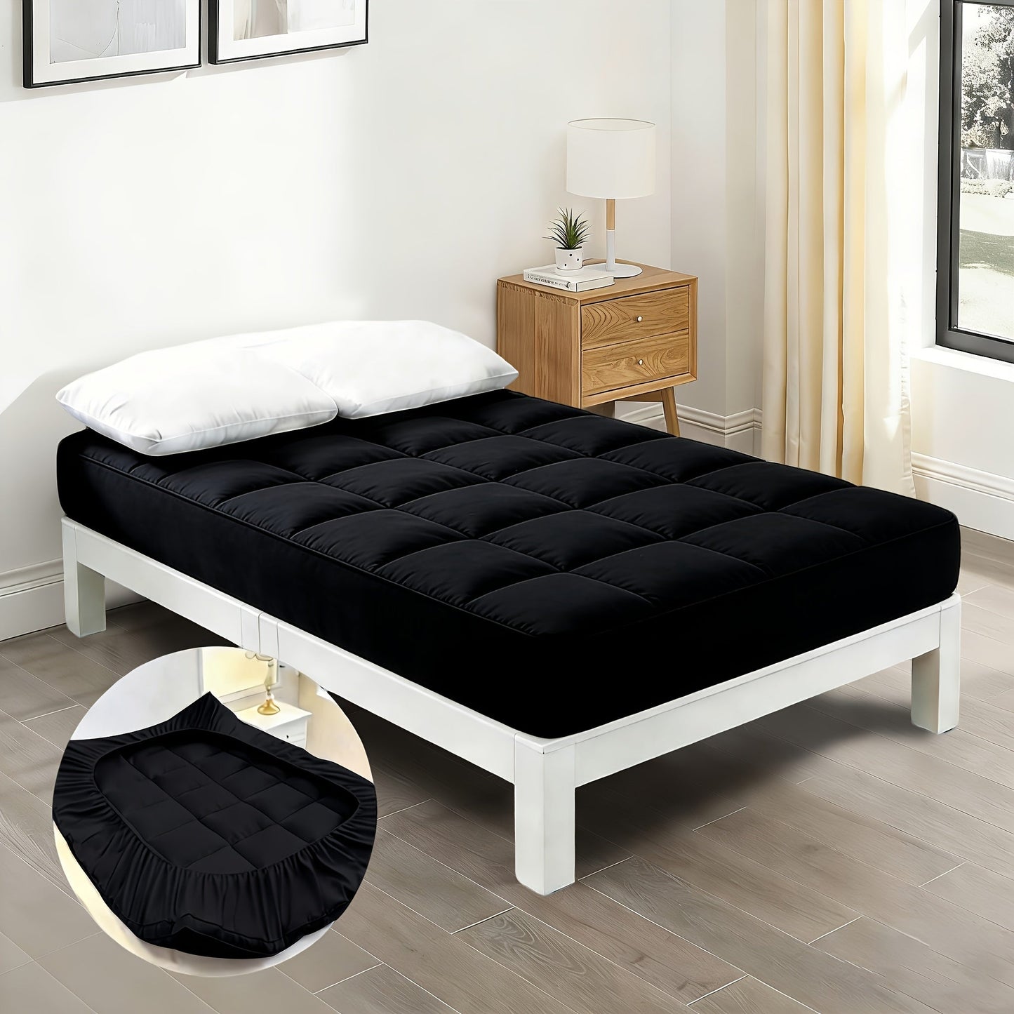 Mattress Toppers shown in the Color3, Full option