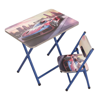 Kids Table and Chair Set shown in the Suit D option