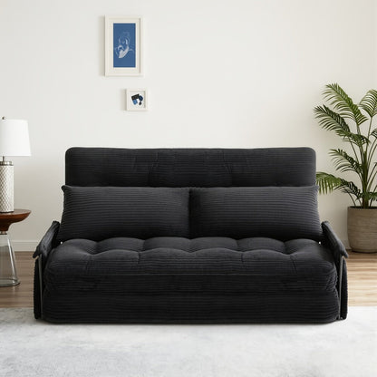 Foldable Metal Sofa Bed with Fold-Out Lounger for Comfortable Everyday Seating in Bedroom detail image - detail view 13