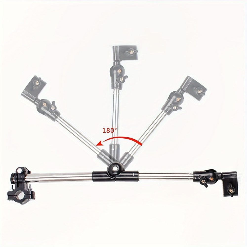 Foldable Metal Umbrella Stand with Tool-Free Assembly for Patio detail image - detail view 10