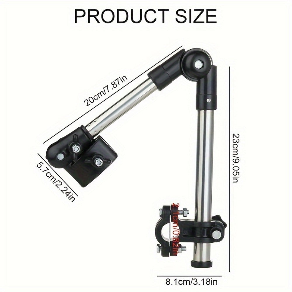 Foldable Metal Umbrella Stand with Tool-Free Assembly for Patio detail image - detail view 11