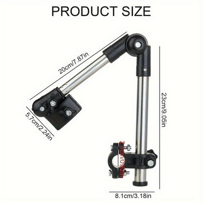Foldable Metal Umbrella Stand with Tool-Free Assembly for Patio detail image - detail view 11