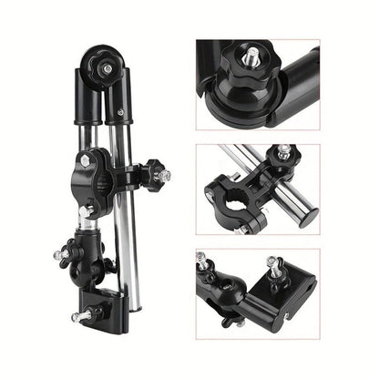 Foldable Metal Umbrella Stand with Tool-Free Assembly for Patio detail image - detail view 13