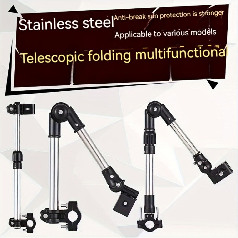 Foldable Metal Umbrella Stand with Tool-Free Assembly for Patio detail image - detail view 5