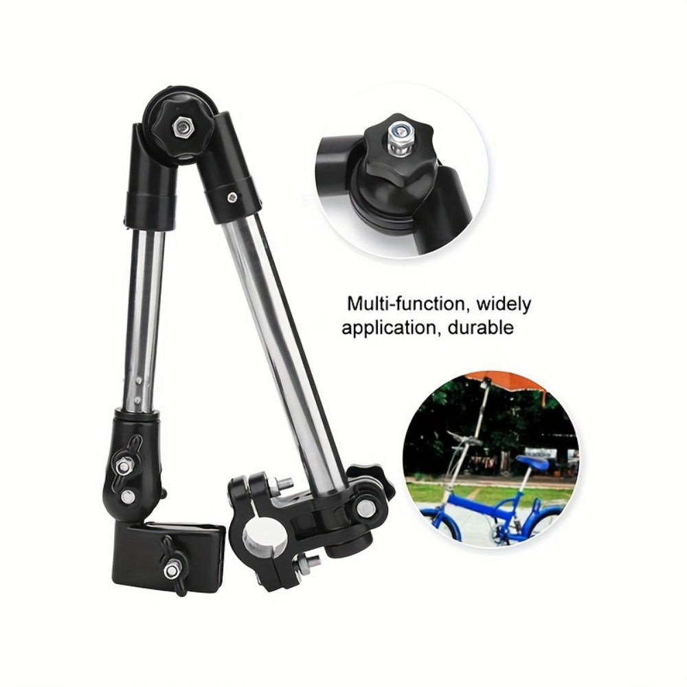 Foldable Metal Umbrella Stand with Tool-Free Assembly for Patio detail image - detail view 8
