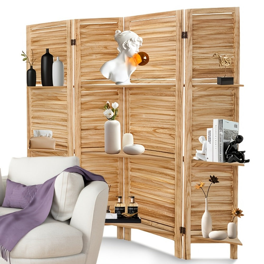 Foldable Room Divider with Added Privacy for Privacy and Space Definition in Living Room detail image - detail view 5