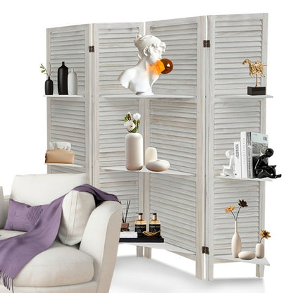 Foldable Room Divider with Added Privacy for Privacy and Space Definition in Living Room detail image - detail view 7