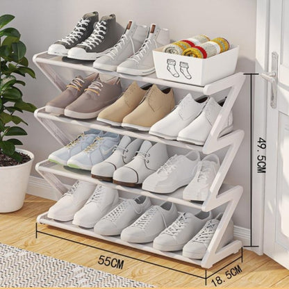 Foldable Shoe Rack with Large-Capacity Storage for Organized Everyday Storage detail image - detail view 11