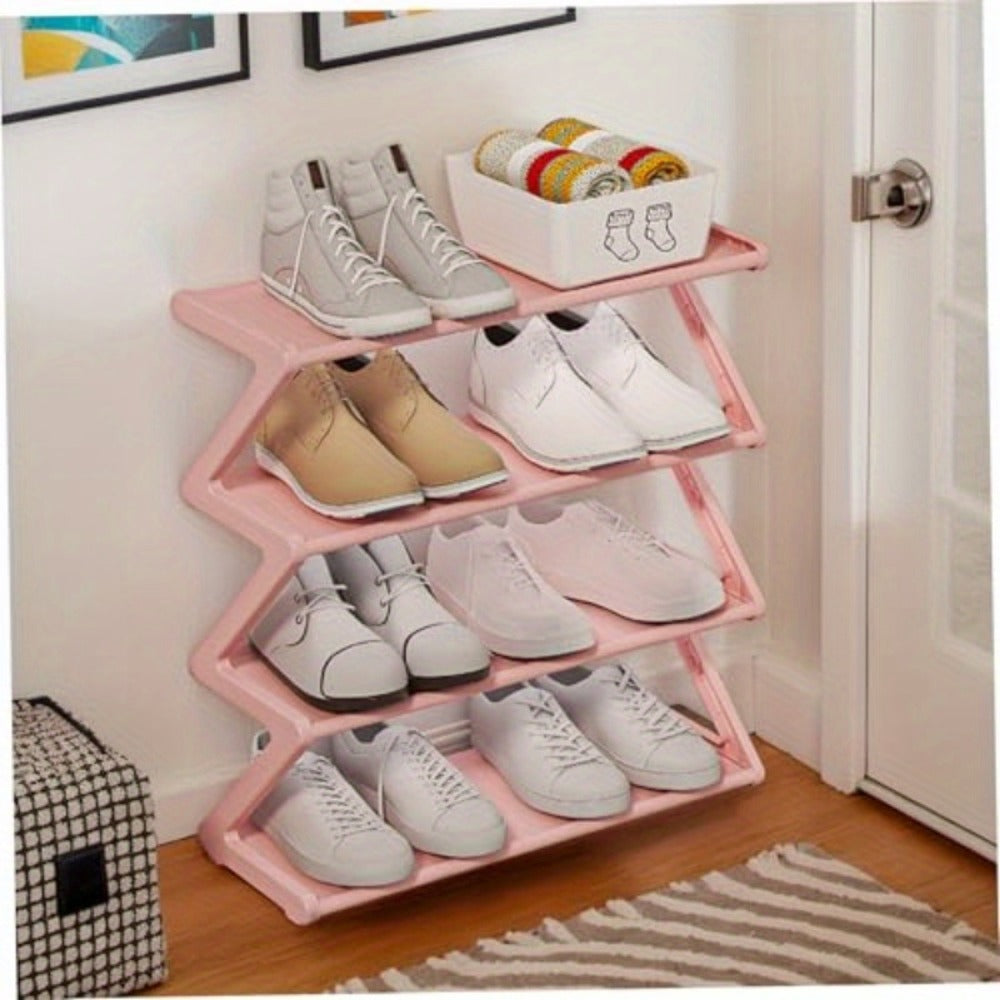 Foldable Shoe Rack with Large-Capacity Storage for Organized Everyday Storage detail image - detail view 8