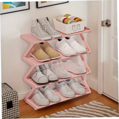 Foldable Shoe Rack with Large-Capacity Storage for Organized Everyday Storage detail image - detail view 8