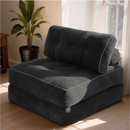 Sofa Bed shown in the Black option