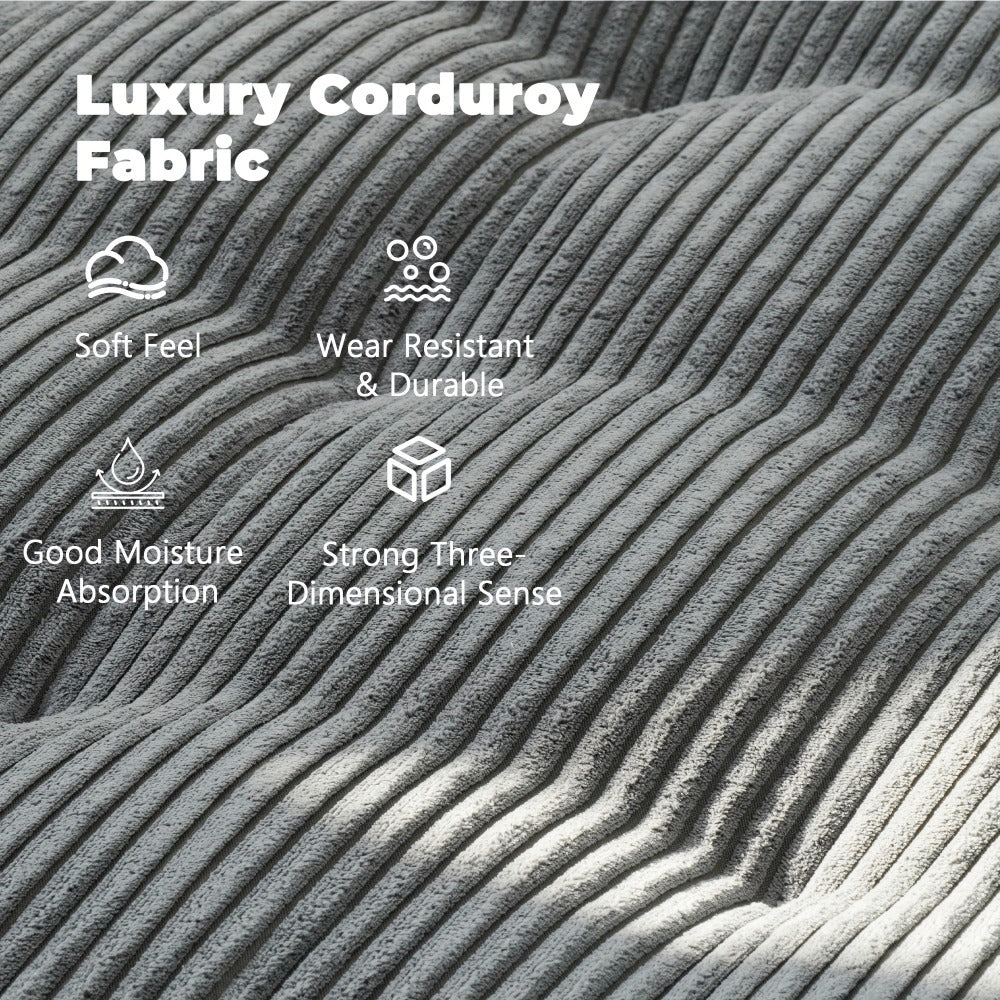 Foldable Sofa Bed with Fold-Out Lounger for Comfortable Everyday Seating detail image - detail view 5
