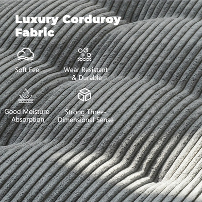 Foldable Sofa Bed with Fold-Out Lounger for Comfortable Everyday Seating detail image - detail view 5