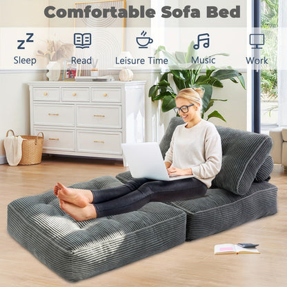 Foldable Sofa Bed with Fold-Out Lounger for Comfortable Everyday Seating detail image - detail view 9
