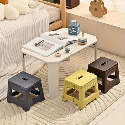 Foldable Step Stools And Footstools with Non-Slip Base and Adjustable Height detail image - detail view 11