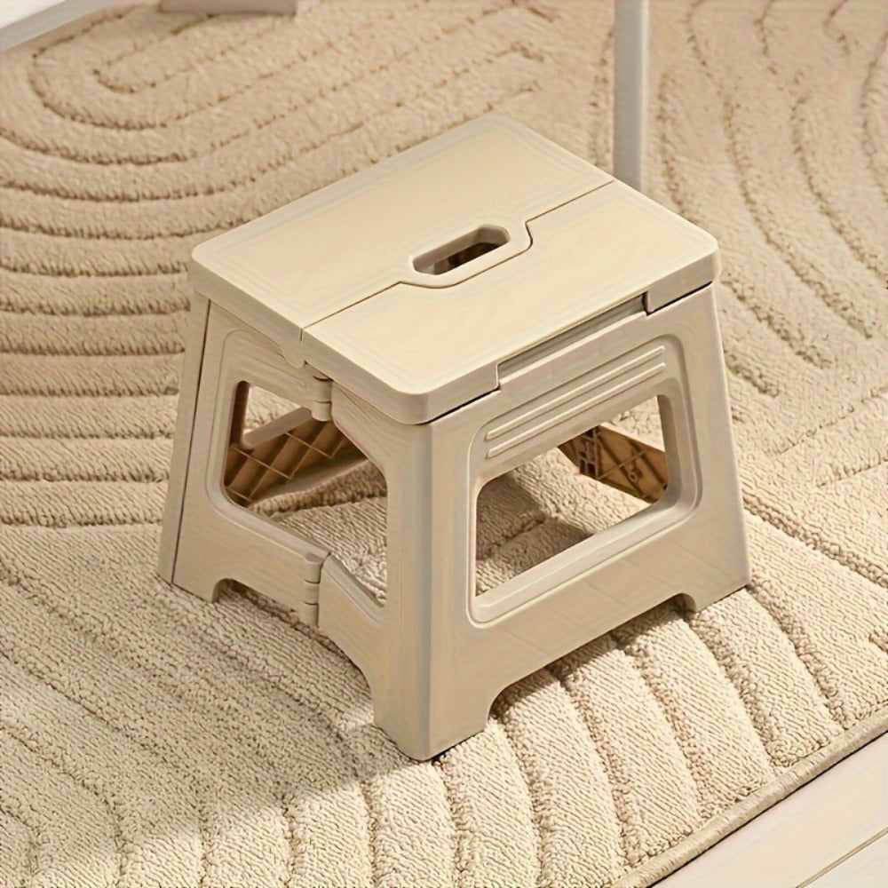 Foldable Step Stools And Footstools with Non-Slip Base and Adjustable Height detail image - detail view 5